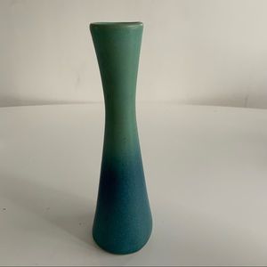 Van Briggle Ombré Ming Blue Vase. Mid Century